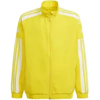 Adidas Squadra 21 Presentation Jacket, Team Yellow/White, 5-6 Years