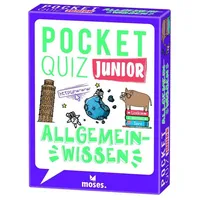 Moses Pocket Quiz junior Allgemeinwissen
