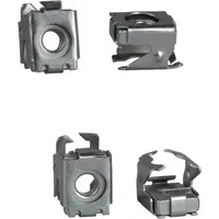 Schneider Electric NSYCNFM6 NSYCNFM6 Käfigmuttern M6, Stahl 50St.