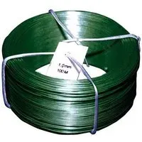 E-NORMpro Drahtspinne PVC grün 1,4/0,9 mm x 50 m