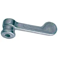 GSG Baubeschläge Vorreiber Nr.8310/G/3, 10mm Unters.hell verz.