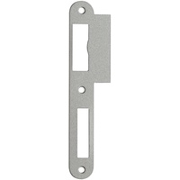 Sächsische Schlossfabrik Lappenschliessblech 170mmDIN R 24mm rd.Nickel-silb