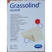 ACA Müller / ADAG Pharma GRASSOLIND Salbenkompressen 5x5cm steril