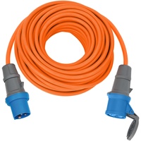 Brennenstuhl CEE Camping-Verlängerungskabel IP44 orange, 25m