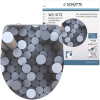 Schütte WC-Sitz ROUND DIPS mit Absenkautomatik und Schnellverschluss,