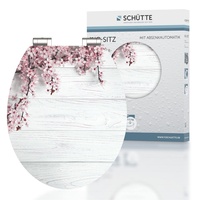 Schütte WC-Sitz FLOWERS AND WOOD mit Absenkautomatik