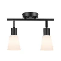 Nordlux Wandleuchte COLE, 2-flammig, E14, schwarz/opal