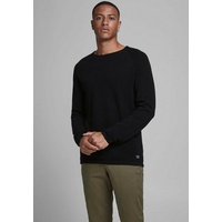 JACK & JONES Hill Knit Pullover Black XS
