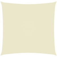 VidaXL Sonnensegel Oxford-Gewebe Quadratisch 4,5x4,5 m Creme