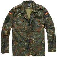 Brandit Textil Bw Field Langarmhemd Flecktarn 2XL