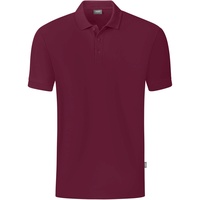 Jako Organic Poloshirt maroon 164