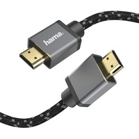 Hama HDMI-Kabel 3 m HDMI Typ A (Standard) Grau