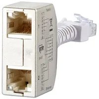 METZ CONNECT BTR NETCOM Cable-sharing-Adapter Ethernet/ISDN 130548-02-E