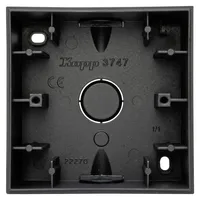 Kopp Aufputzgehäuse Stahl 375147001