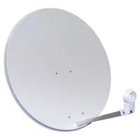 Megasat 80cm Stahl hellgrau