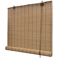 VidaXL Bambusrollo 150x160 cm Braun