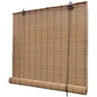 VidaXL Bambusrollo 150 x 160 cm Braun