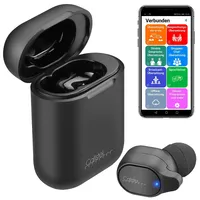 Callstel 2in1-Live-Übersetzer und In-Ear-Mono-Headset mit Powerbank-Box & App (Sprach-Übersetzer,