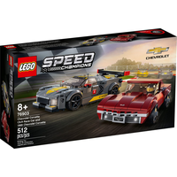 LEGO Speed Champions Chevrolet Corvette C8.R & 1968 Chevrolet