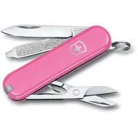 Victorinox Classic SD 7 Funktionen, kleines Taschenmesser Cherry Blossom