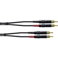 Cordial CFU 0,9 CC Audio doppelt Rca 90 cm