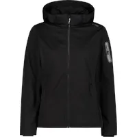 CMP Damen Softshelljacke, Schwarz (Schwarz (Black/U901)),34 DE