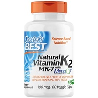 Doctor's Best Doctors Best Natural Vitamin K2 MK7 with