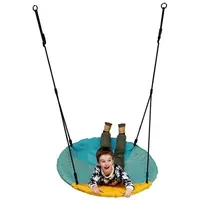 Hörby Bruk Nestschaukel türkis/gelb