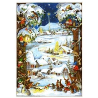 Richard Sellmer Bunte Weihnachten im Schnee