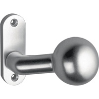 Edi Rahmentür-Knopf 1388/0000 Material Alu. F1 4-KT. 8mm feststehend