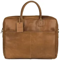 Burkely Businesstasche Vintage Max Big Worker 17,3" Cognac