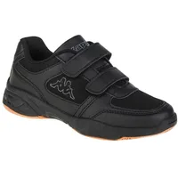 Kappa Kinder Hallensportschuh Sneaker 1116 Black Grey size 28