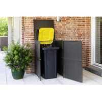 Merxx Mülltonnenbox 76 x 123 cm grau