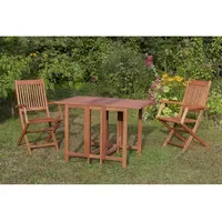 Merxx Rio Set 3-tlg. Klappentisch 107 x 65 cm