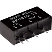 MeanWell Mean Well SPU01N-05 DC/DC-Wandlermodul 200mA 1W Anzahl Ausgänge: