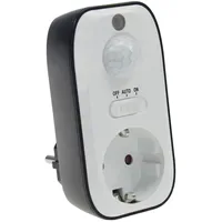 ChiliTec Zwischenstecker mit Bewegungsmelder 100°, Grad 1200W