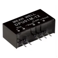 MeanWell Mean Well DPU01L-05 DC/DC-Wandlermodul 100mA 1W Anzahl Ausgänge:
