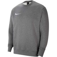 Nike Park 20 Fleece Sweatshirt Kinder charcoal heathr/white XL