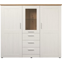 Home affaire Highboard »Nybro«, weiß