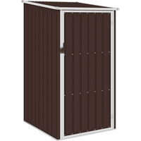 VidaXL Gerätehaus 0,87 x 0,98 x 1,59 m braun