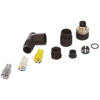 WAGO 756-9105/030-000 Sensor-/Aktor-Steckverbinder, unkonfektioniert M8 Stecker, gewinkelt Polzahl: