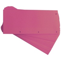 Oxford Trennstreifen Duo pink, 160 g/qm Karton, 60 St.