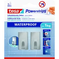 Tesa Powerstrips Small Waterproof Edelstahl