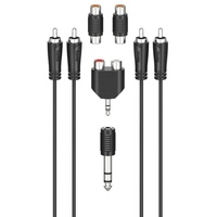 Hama Audio-Kabel 2 x RCA Schwarz