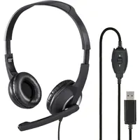 Hama USB Headset, Stereo Schwarz