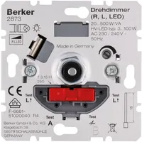 Berker Drehdimmer NV mit Softrastung Hauselektronik