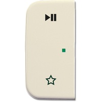 Busch-Jaeger 6237-21-212 Wippe 2-fach links, mit Symbol "Play/Pause"