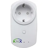 MDT KNX RF+ Funksteckdose mit Strommesssensor, 2300W, Typ F,