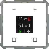 MDT Raumtemperatur-Nebenstelle Smart 63 Studioweiß glänzend (SCN-RTN63S.01)