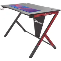 X Rocker Ocelot Carbon Gamingtisch Schwarz